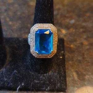 COPY - Sapphire costume jewelry ring